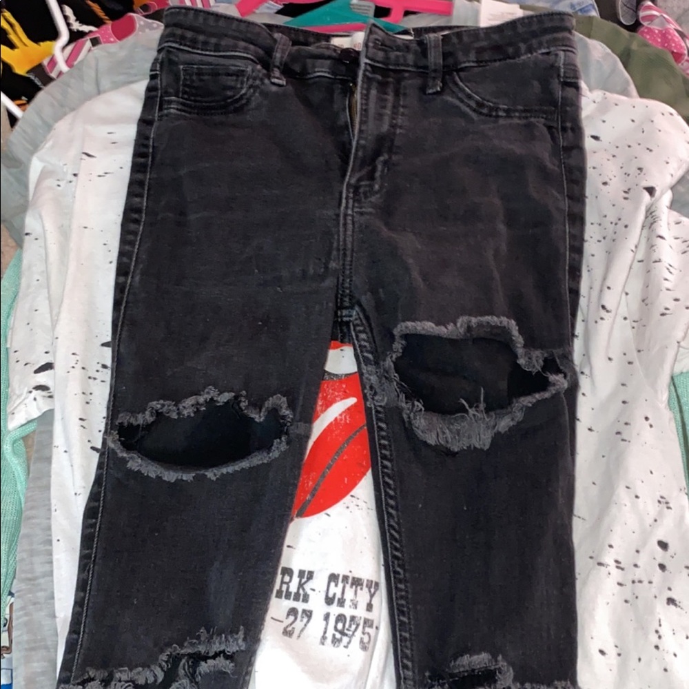 black pants size 3R hollister